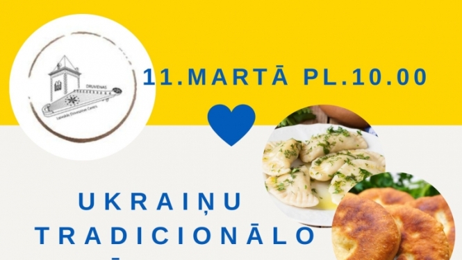 Ukraiņu tradicionālo ēdienu meistarklase