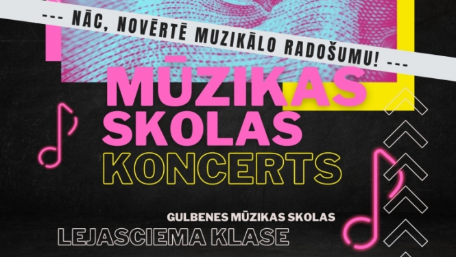 Mūzikas skolas koncerts Lejasciemā