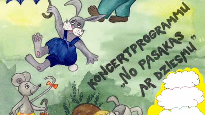 Rankas kultūras namā koncertprogramma "No pasakas ar dziesmu" 13.01.23. 10:00