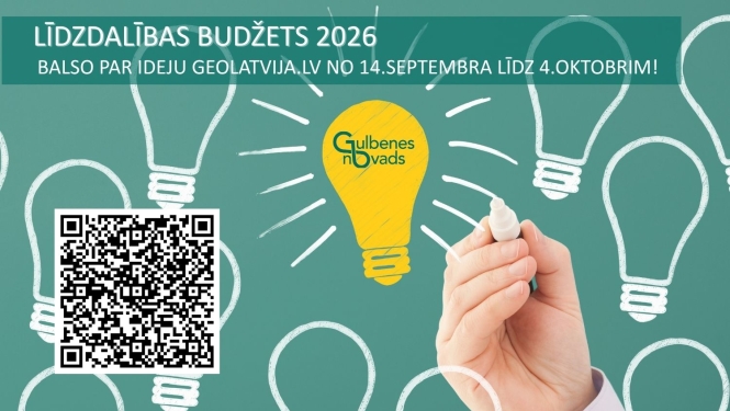 Attēls: Līdzdalības budžeta projektu idejas tiek nodotas sabiedrības balsošanai