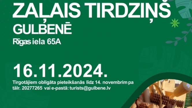 Afiša: Zaļais tirdziņš