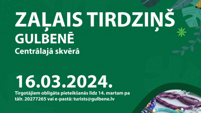 Afiša: Zaļais tirdziņš