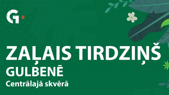 Attēls: Zaļais tirdziņš martā centrālajā skvērā