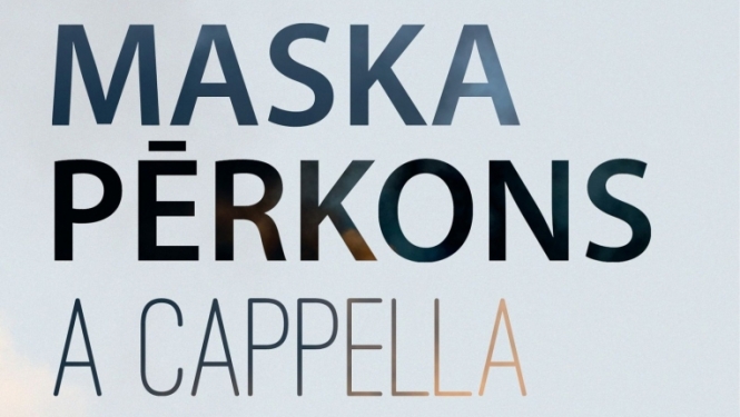 Attēls: Maska pērkons a cappella 4. maija koncerts