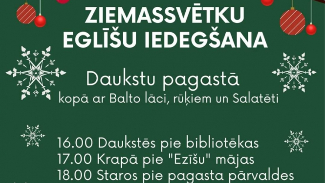 Eglīšu iedegšana
