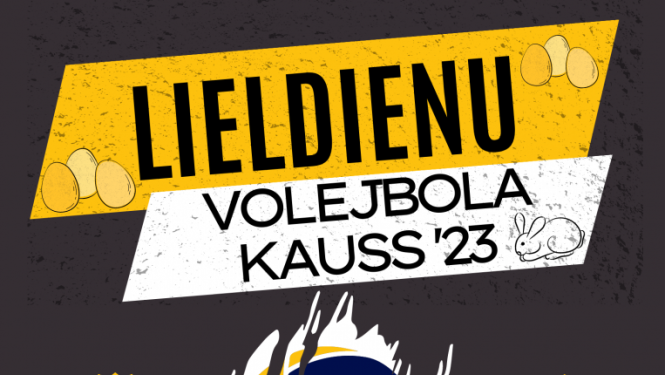 Lieldienu volejbola kausa afiša