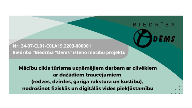 Attēls: Dēma projekts par pieejamību