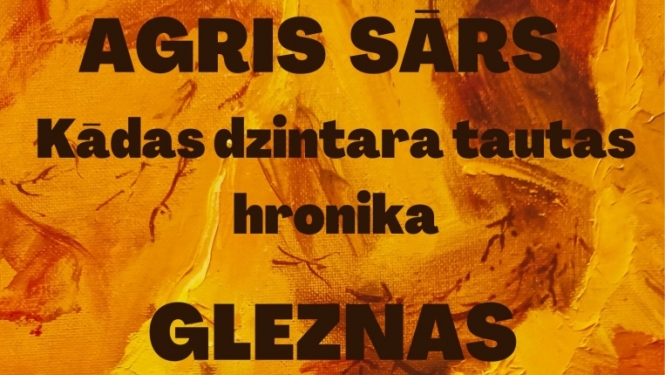 Agra Sāra gleznu izstāde "Kādas dzintara tautas hronika"