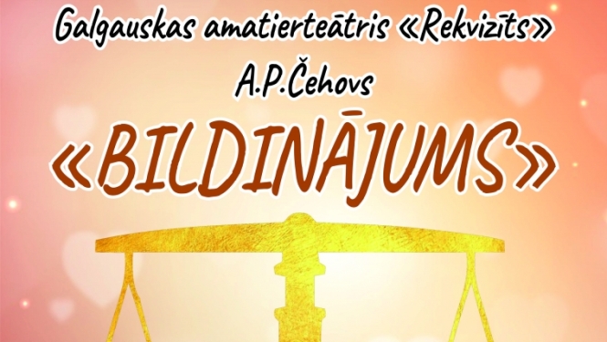 Galgauskas amatierteātra izrāde "Bildinājums"