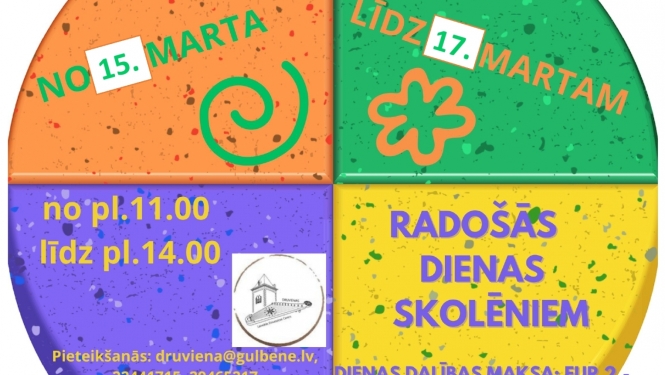 Radošās dienas skolēniem