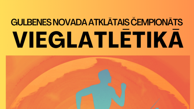 vieglatlētikas afiša