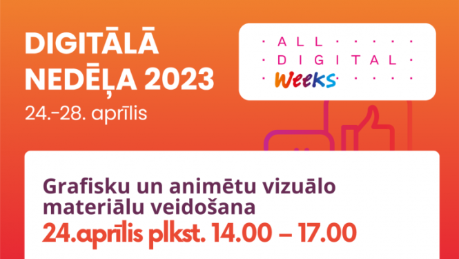 Grafisku un animētu vizuālo materiālu veidošana