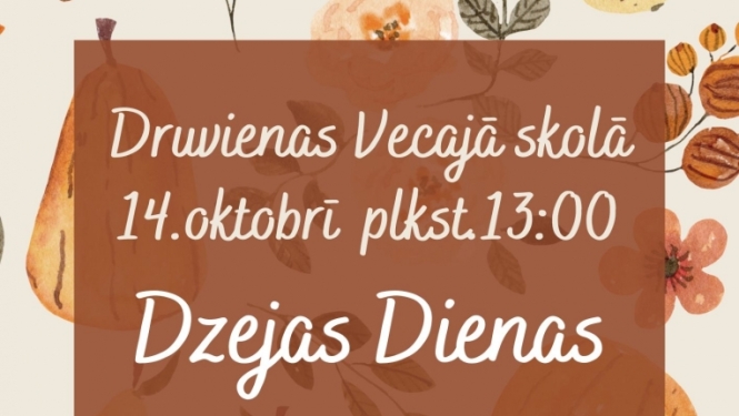 Afiša: Dzejas dienas