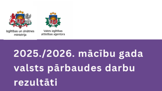 Attēls: Centralizēto eksāmenu rezultāti  pamatizglītībā saglabājas iepriekšējā līmenī, vidējā izglītībā – uzlabojas 