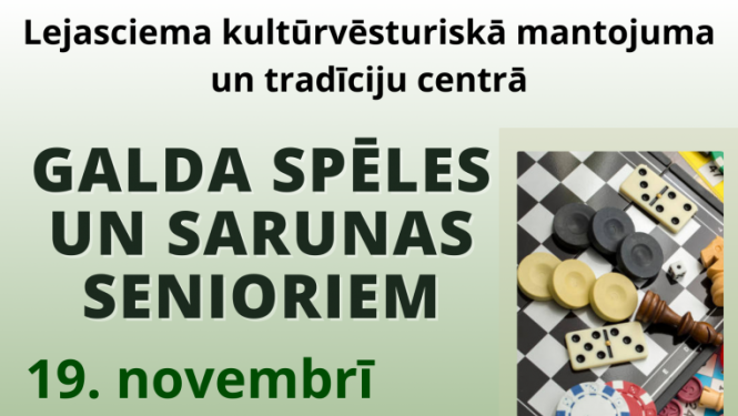 Afiša: Galda spēles