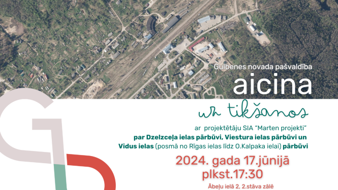 Attēls: tikšanās ar projektētāju par ielu pārbūvi 17.jūnijā