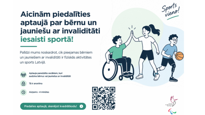 Aptauja bērnu ar invaliditāti vecākiem