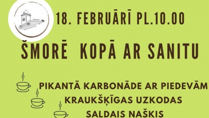 Kulinārā meistarklase "Šmorē kopā ar Sanitu" 