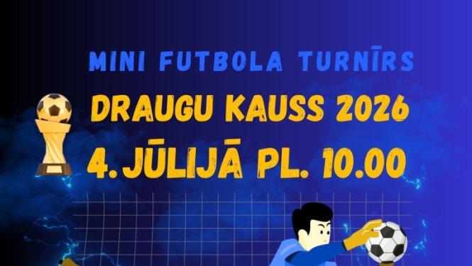 "Draugu kauss 2026" futbolā