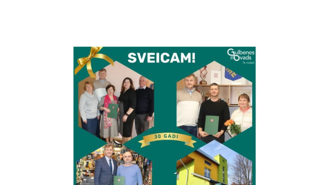 Gulbenes novada uzņēmēji, kas svin jubileju