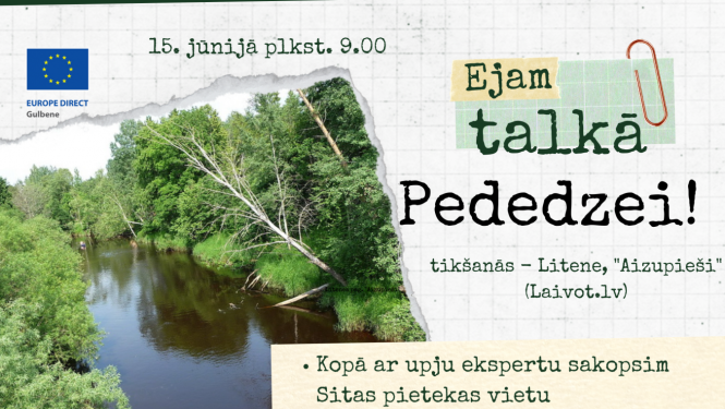 Attēls: Ejam talkā Pededzei