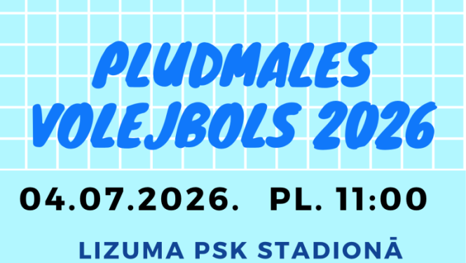 "Pludmales volejbols 2026" Lizumā