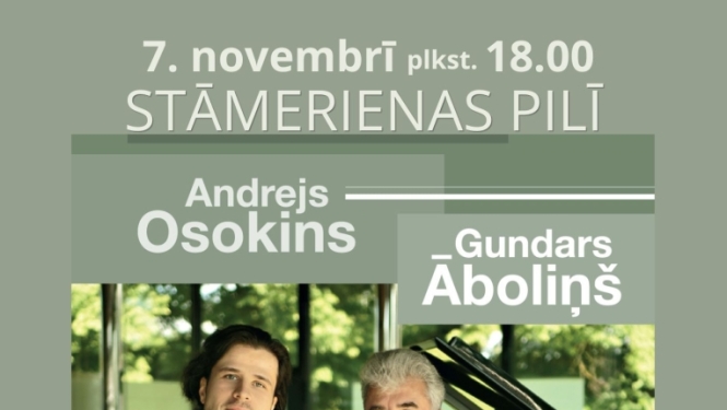 Afiša: Koncertprogramma "Sajūtu spēles"