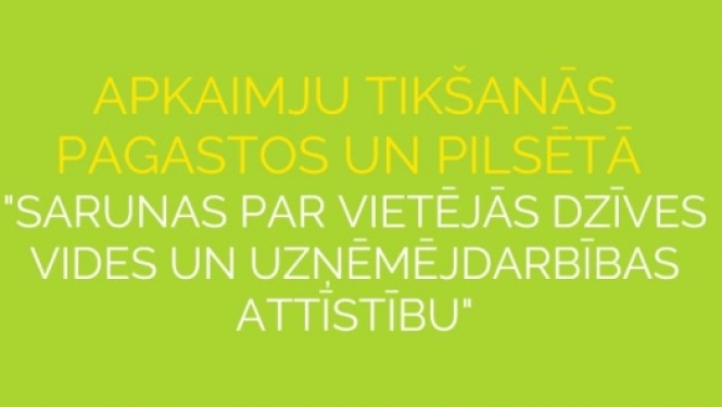 Apkaimju tikšanās - biedrība SATEKA