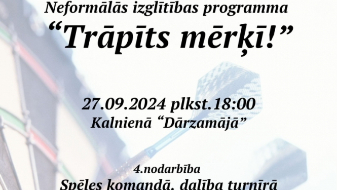 Attēls: neformālās izglītības programma Kapo