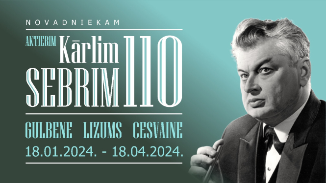 Attēls: Kārlim Sebrim 110 pasākumi Gulbenes novadā
