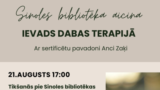 Ievads dabas terapijā