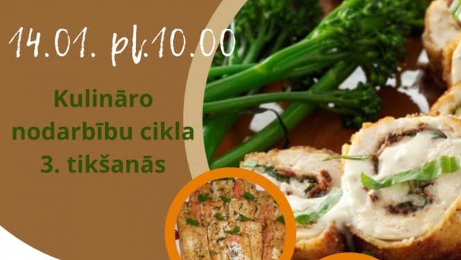 Kulinārā nodarbība "Šmorē kopā ar Sanitu"