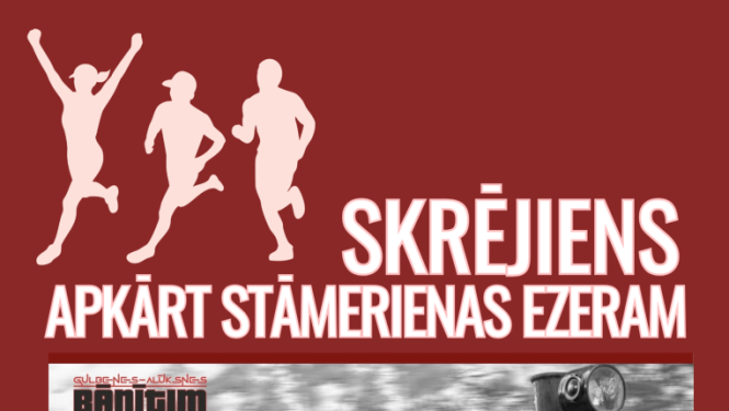Skrējiens apkārt Stāmerienas ezeram