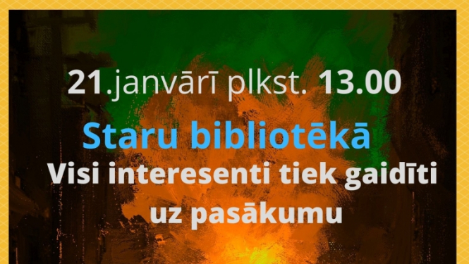 1991.gada atmiņu ugunskurs Staru bibliotēkā