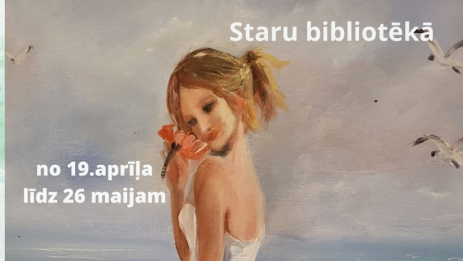 Solveigas Kļaviņas gleznu izstāde Staru bibliotēkā
