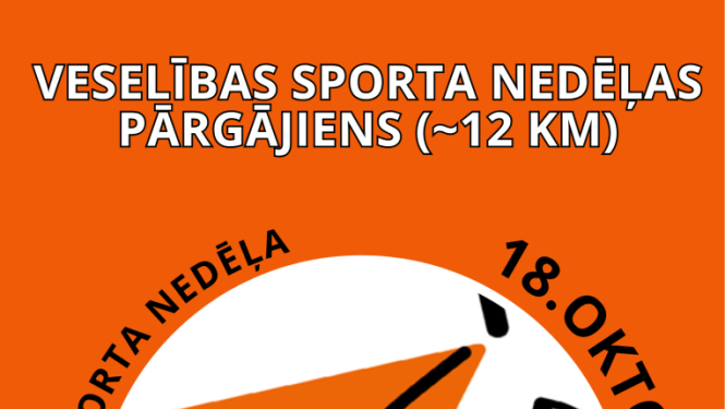 Veselības sporta nedēļas pārgājiens