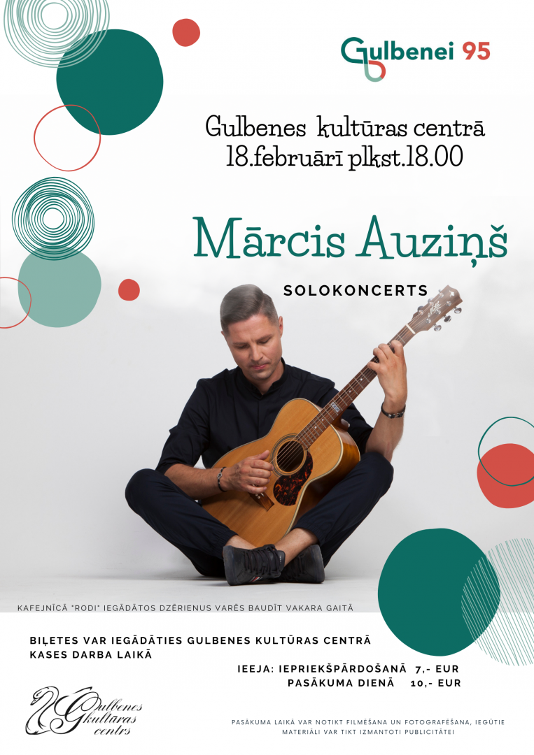 AttēlsL Mārča Auziņa koncerts Gulbenē