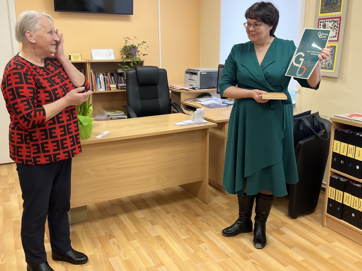 Attēls: KAC atklāšana Jaungulbenes pagasta bibliotēkā