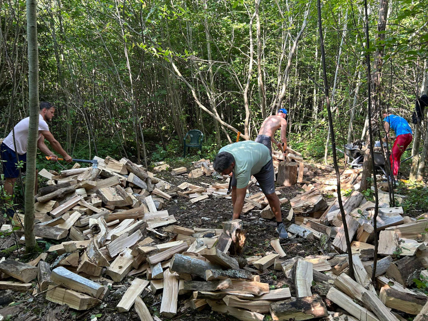 Attēls: Projektā pilnveido zināšanas tautas sporta aktivitāšu organizēšanā