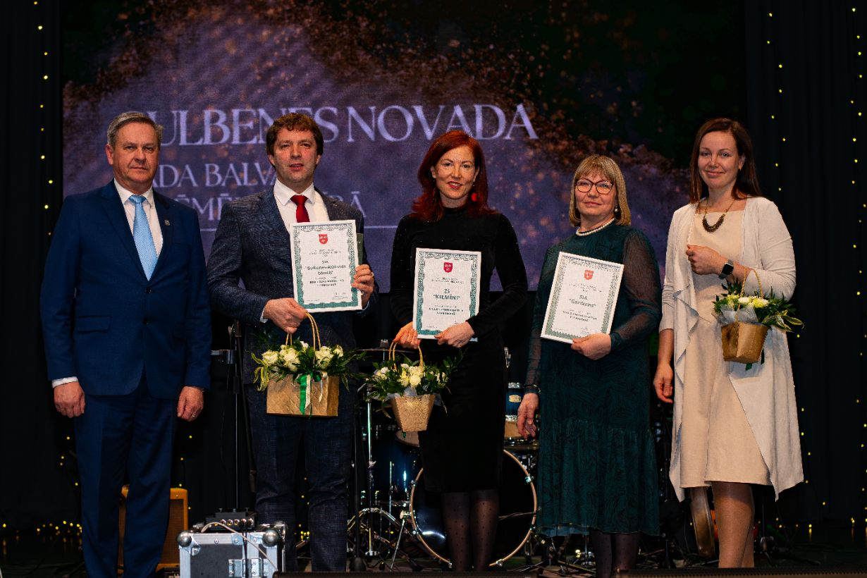Attēls: gada balva uzņēmējdarbībā 2025