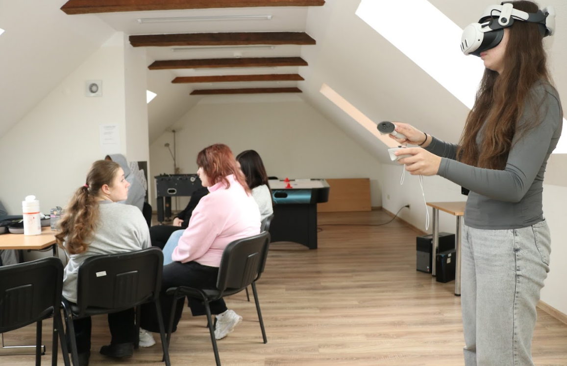Attēls: Jaudīgs digitālā projekta noslēguma pasākums — jauniešu diskusija “Virtuālā dzīve vai realitāte?”