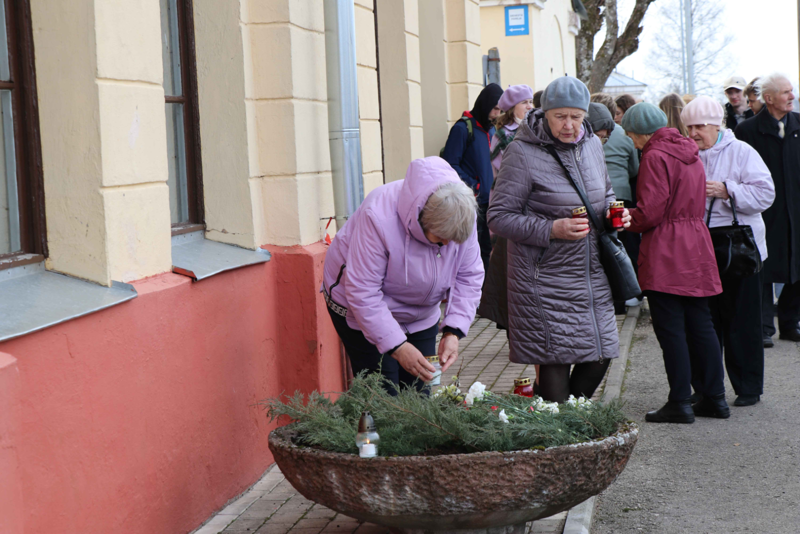 genocīda upuru piemiņas pasākums