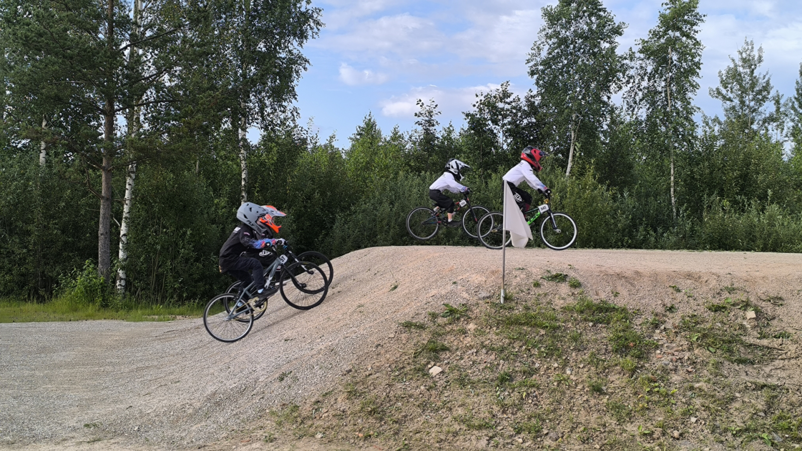 Attēls: BMX trases Gulbenē atklāšana