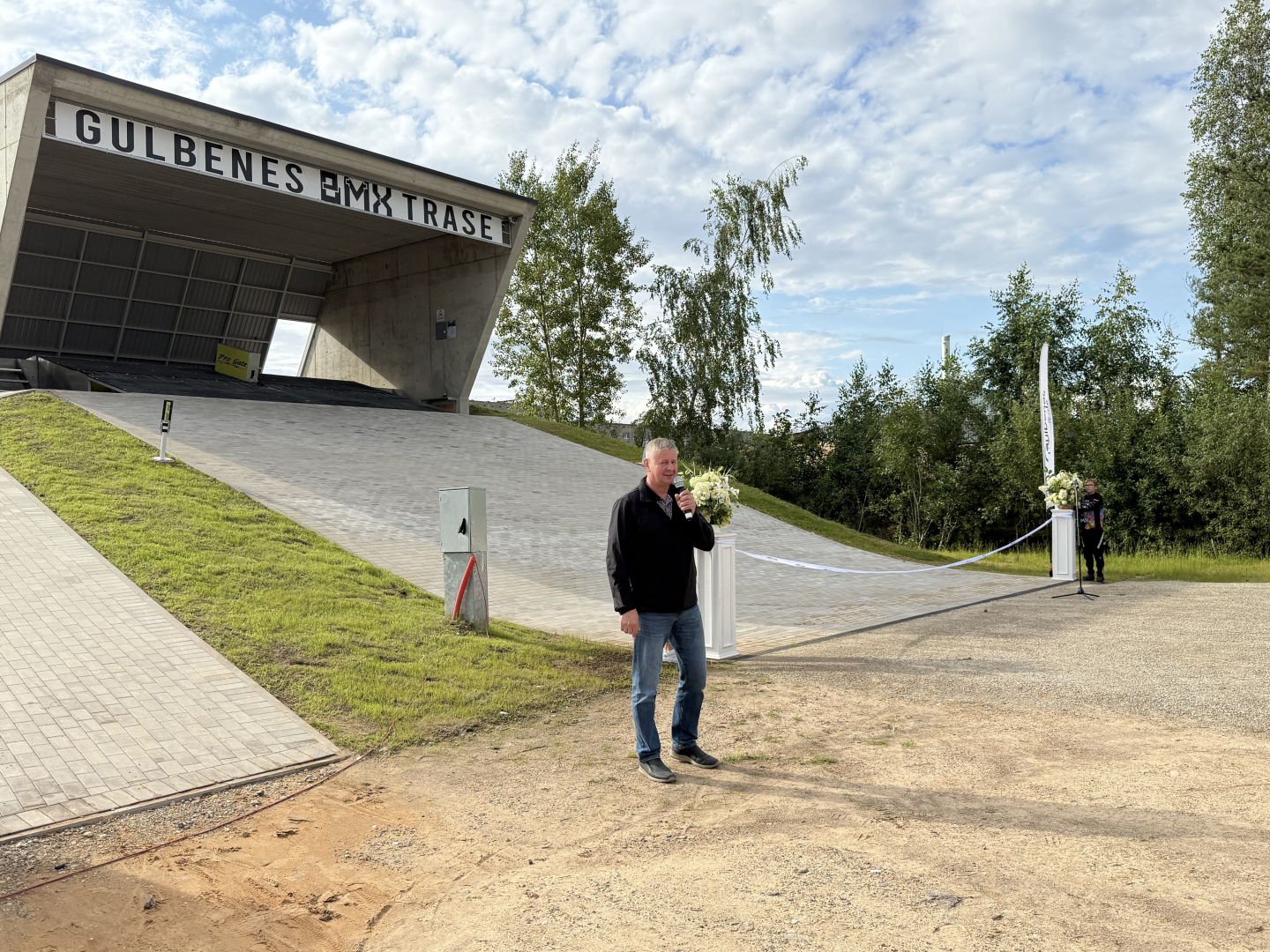 Attēls: BMX trases Gulbenē atklāšana