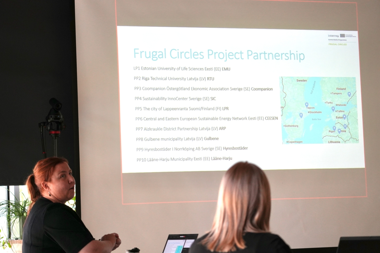 Attēls: FrugalCircles – Interreg finansēts projekts, kas koncentrējas uz taupīgas inovācijas un aprites ekonomikas principu piemērošanu 