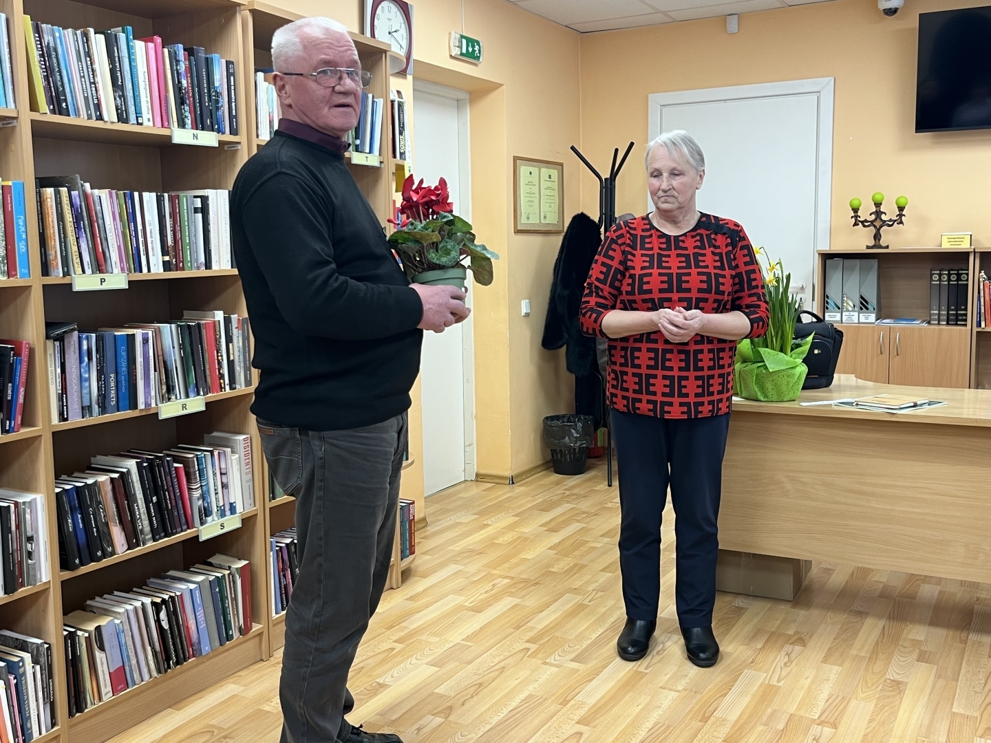Attēls: KAC atklāšana Jaungulbenes pagasta bibliotēkā
