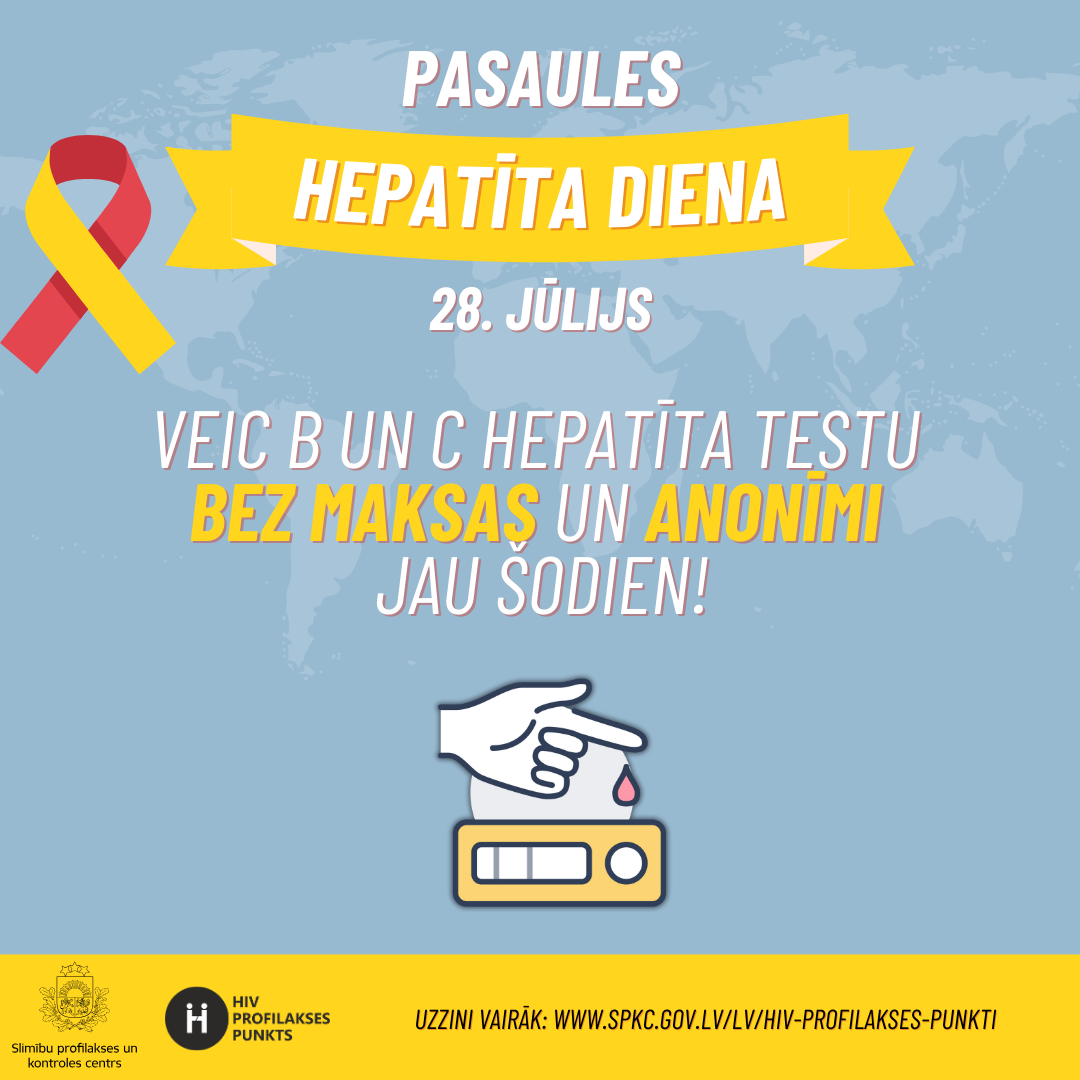 Attēls: Pasaules hepatīta diena