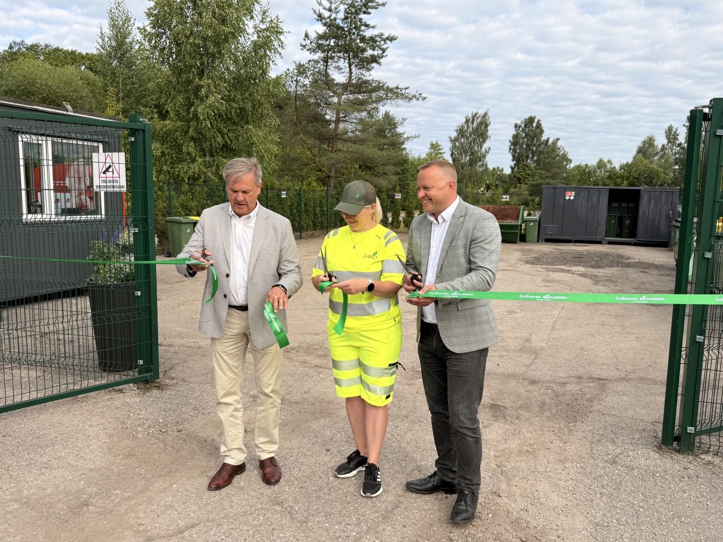 Attēls: Gulbenē (1. Maija ielā 6) darbu atsāk SIA ZAAO EKO laukums! 