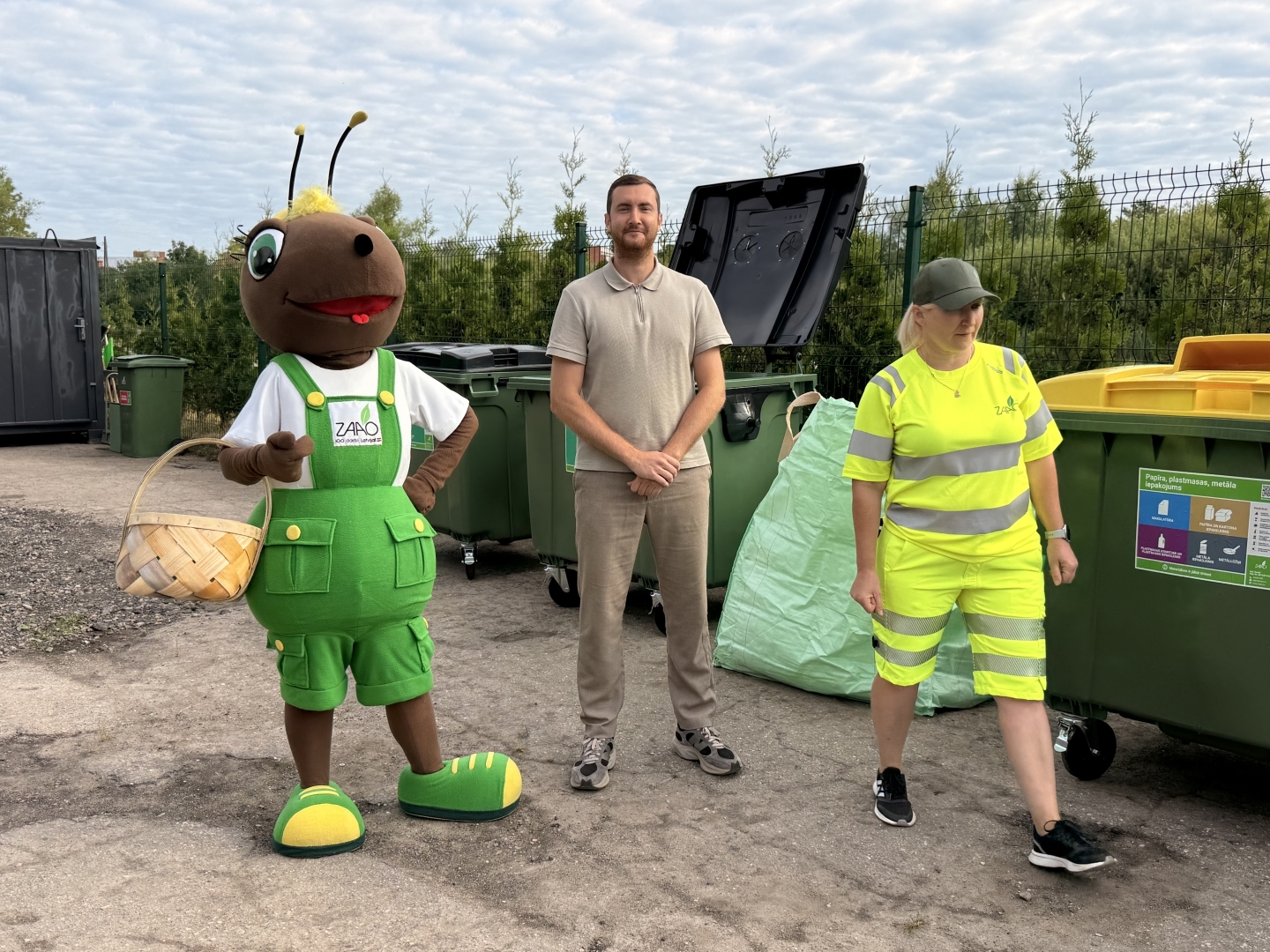 Attēls: Gulbenē (1. Maija ielā 6) darbu atsāk SIA ZAAO EKO laukums! 