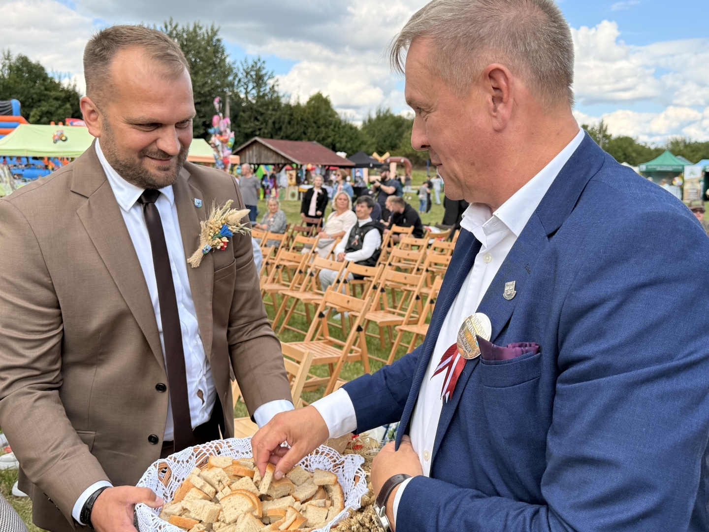 Attēls: ražas svētki Kentšinā 2026